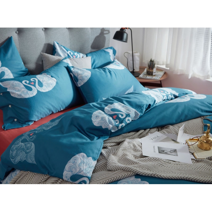 91家纺网 家纺一手货源 找家纺 优然居家纺  2018新款长绒棉印花第一批南茜