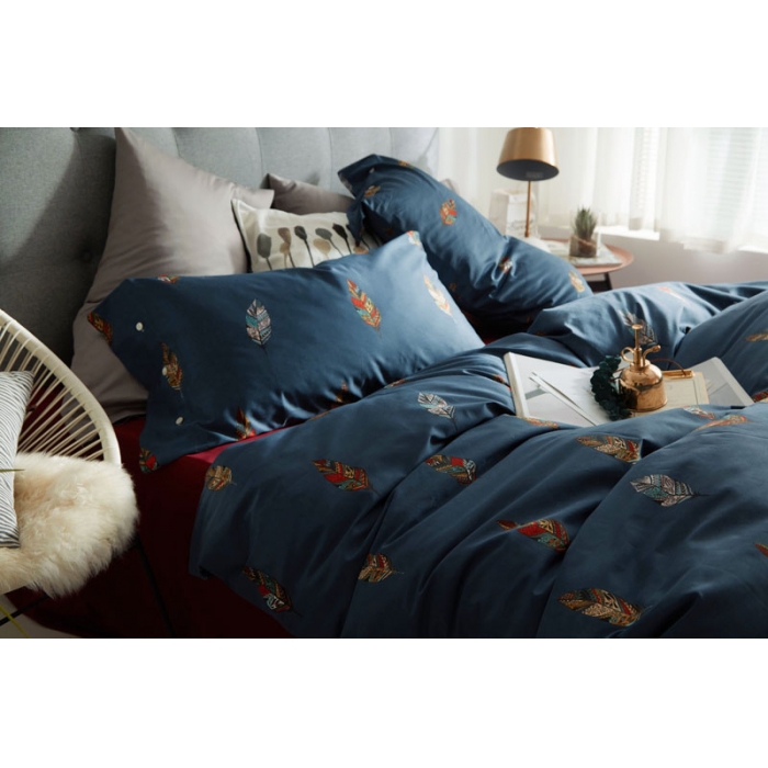 91家纺网 家纺一手货源 找家纺 优然居家纺  2018新款长绒棉印花第一批赛拉