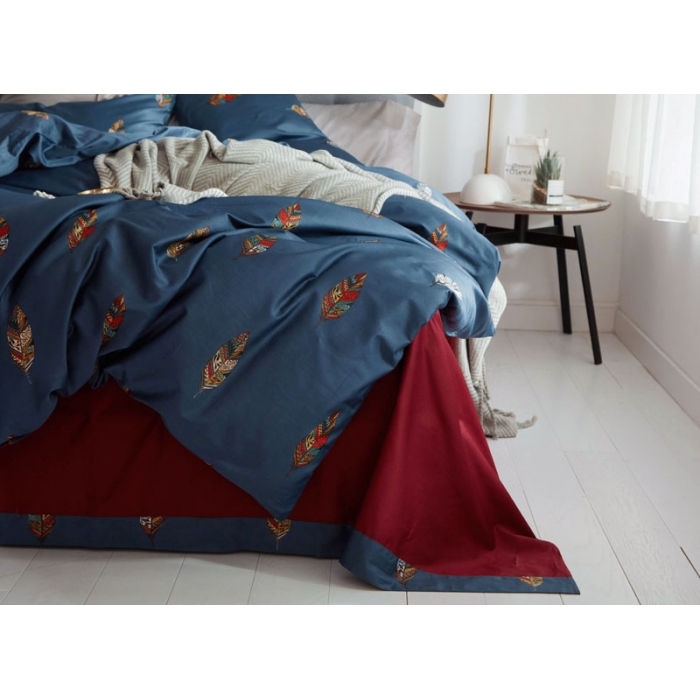 91家纺网 家纺一手货源 找家纺 优然居家纺  2018新款长绒棉印花第一批赛拉