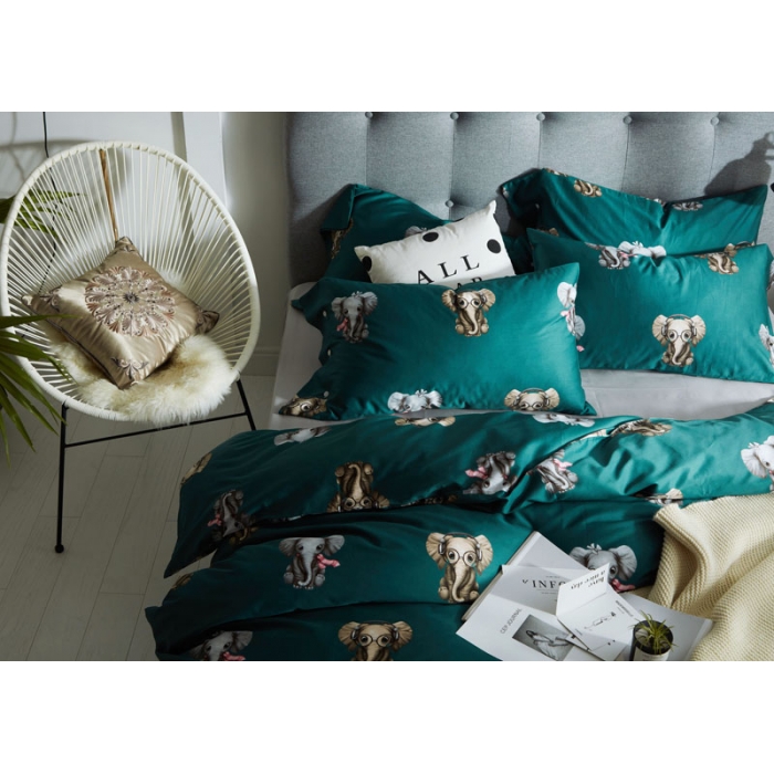 91家纺网 家纺一手货源 找家纺 优然居家纺  2018新款长绒棉印花第一批吉米