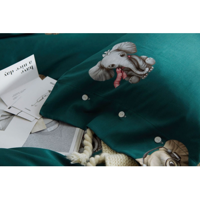 91家纺网 家纺一手货源 找家纺 优然居家纺  2018新款长绒棉印花第一批吉米