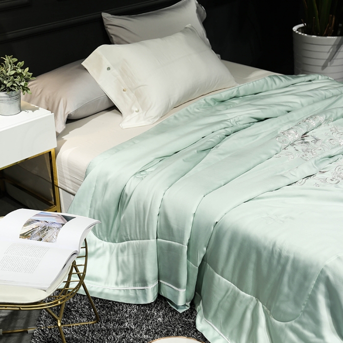 91家纺网 家纺一手货源 找家纺 （总）优然居家居 2018长绒棉公主风格夏被