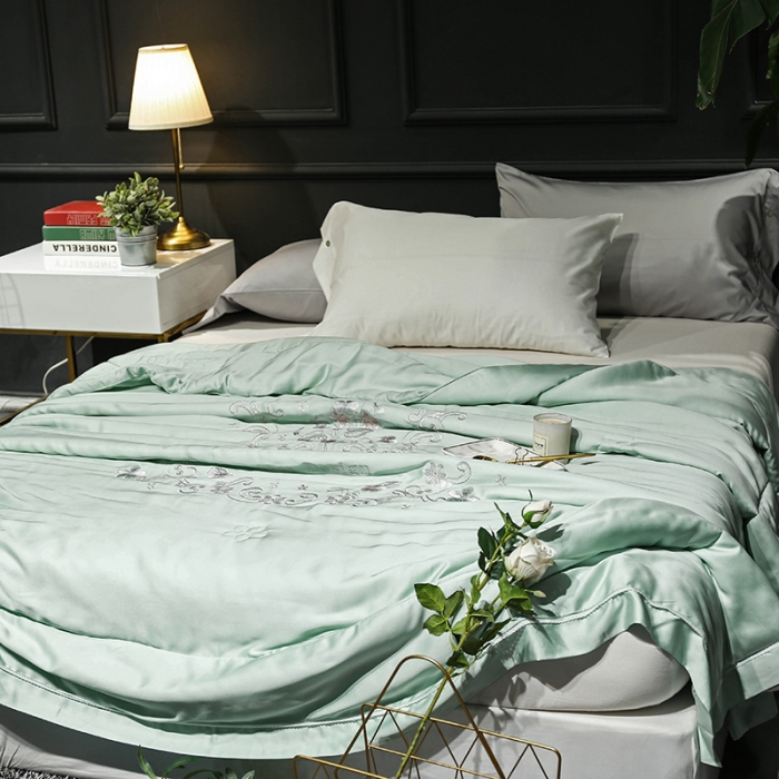 91家纺网 家纺一手货源 找家纺 （总）优然居家居 2018长绒棉公主风格夏被