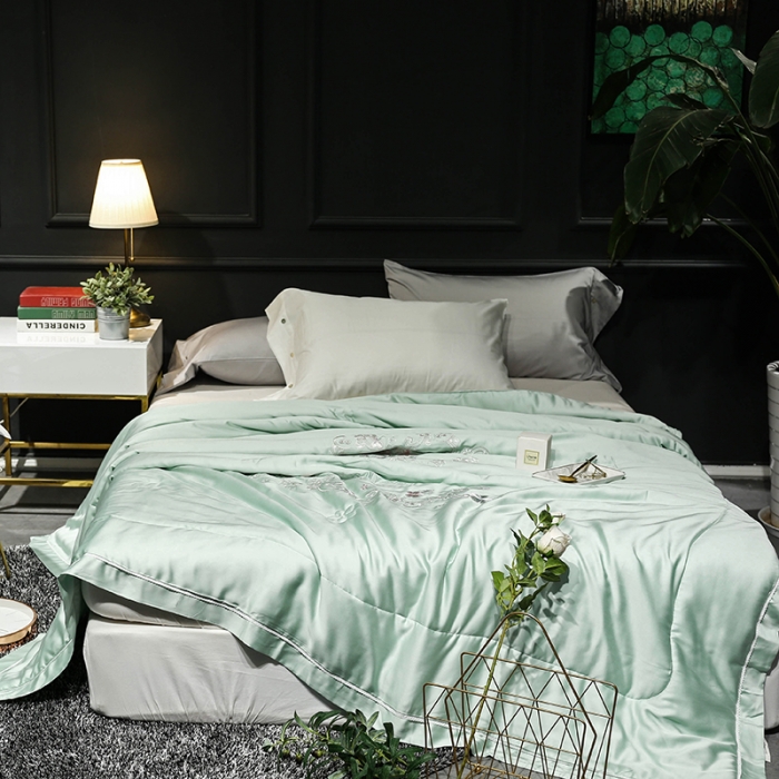 91家纺网 家纺一手货源 找家纺 （总）优然居家居 2018长绒棉公主风格夏被