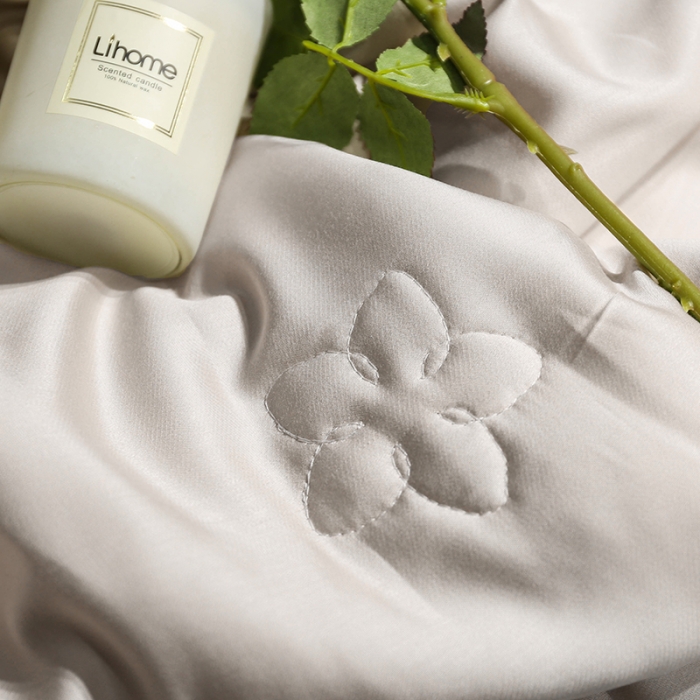 91家纺网 家纺一手货源 找家纺 优然居家居 2018长绒棉公主风格夏被 米驼色