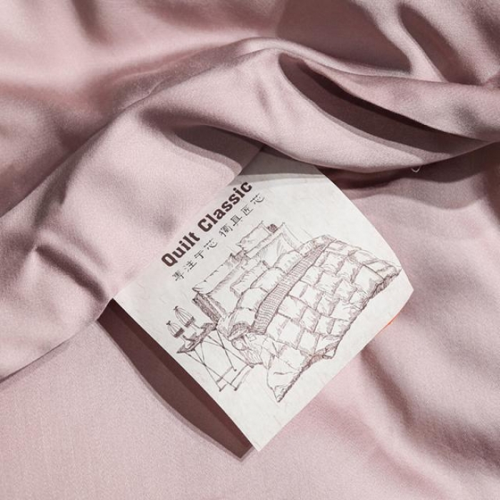 91家纺网 家纺一手货源 找家纺 优然居 50天丝夏被 豆沙色