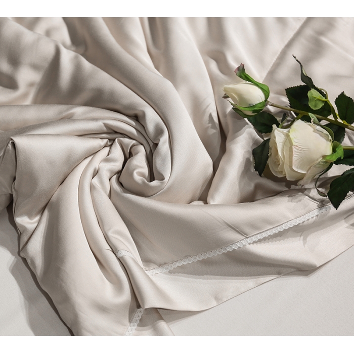 91家纺网 家纺一手货源 找家纺 优然居 50天丝夏被 米驼色