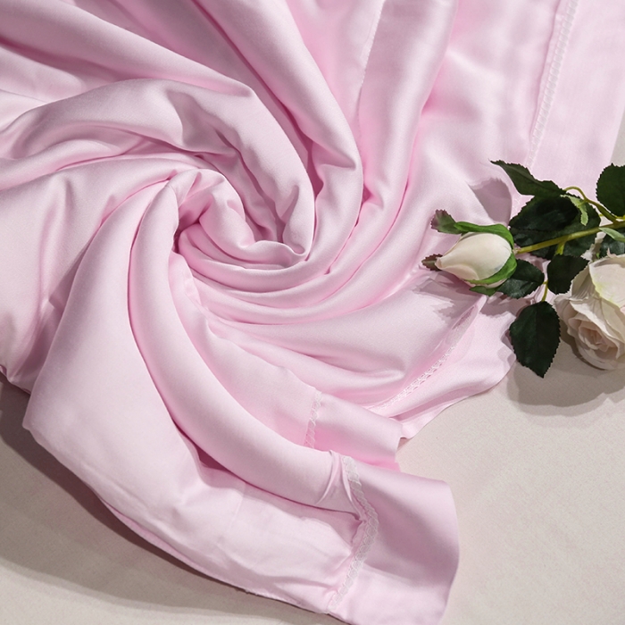 91家纺网 家纺一手货源 找家纺 优然居 50天丝夏被 粉红色