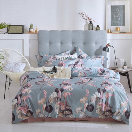 (总)优然居家纺  2018新款长绒棉印花第一批