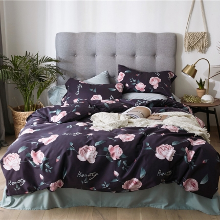 91家纺网 家纺一手货源 找家纺 （总）优然居 2018新款60S长绒棉印花四件套