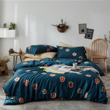 91家纺网 家纺一手货源 找家纺 （总）优然居 2018新款60S长绒棉印花四件套