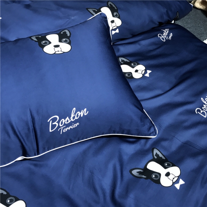 91家纺网 家纺一手货源 找家纺 优然居家纺 2019新款数码印花四件套 布莱尼