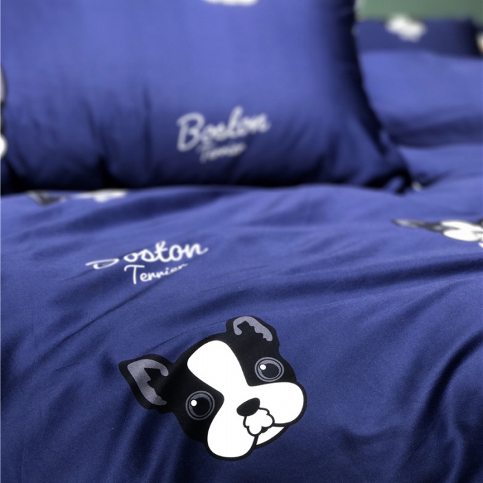 91家纺网 家纺一手货源 找家纺 优然居家纺 2019新款数码印花四件套 布莱尼