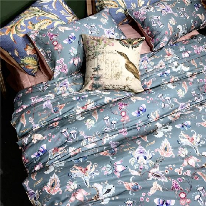 91家纺网 家纺一手货源 找家纺 优然居家纺 2019新款数码印花四件套 花之蝶