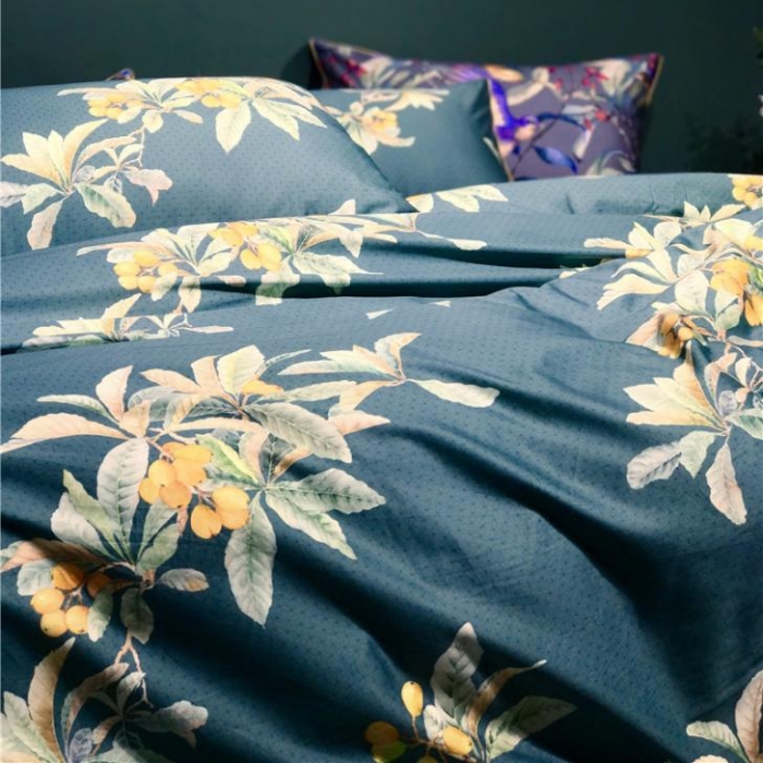 91家纺网 家纺一手货源 找家纺 优然居家纺 2019新款数码印花四件套 硕果累累