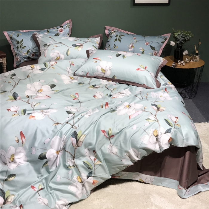 91家纺网 家纺一手货源 找家纺 （总）优然居 2019小边款数码印花四件套