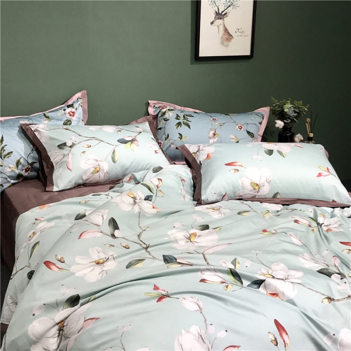 91家纺网 家纺一手货源 找家纺 （总）优然居 2019小边款数码印花四件套