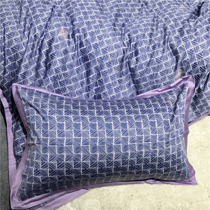 91家纺网 家纺一手货源 找家纺 优然居 2019小边款数码印花四件套 吉恩