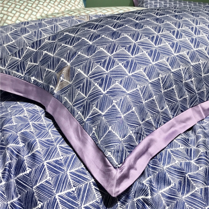 91家纺网 家纺一手货源 找家纺 优然居 2019小边款数码印花四件套 吉恩