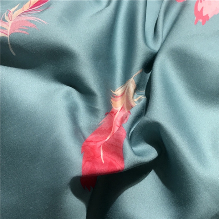 91家纺网 家纺一手货源 找家纺 优然居 2019小边款数码印花四件套 羽翼