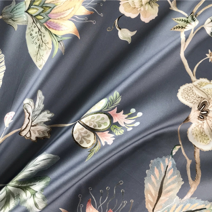 91家纺网 家纺一手货源 找家纺 优然居家纺 2019春新款数码印花四件套尤娜