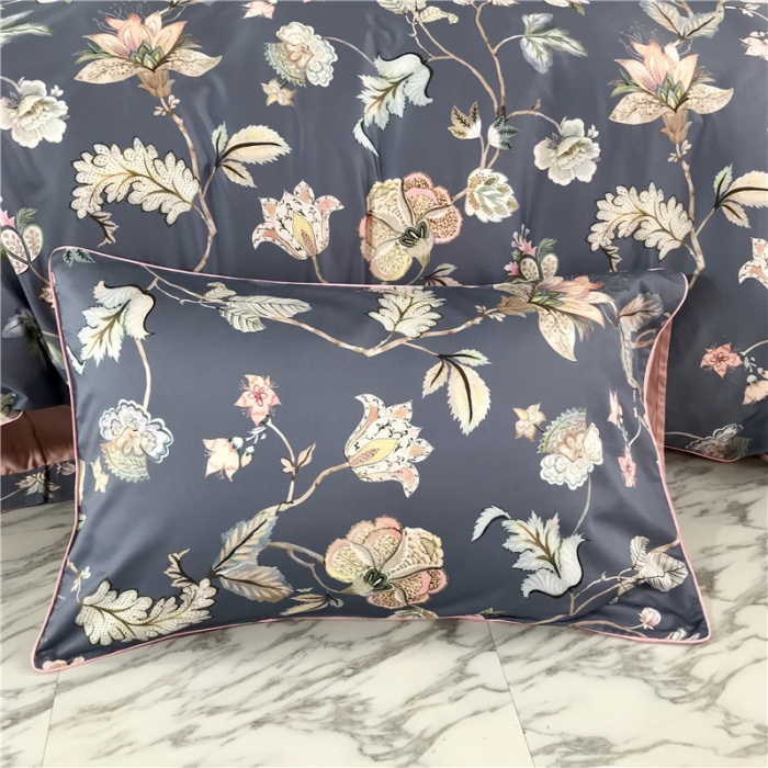 91家纺网 家纺一手货源 找家纺 优然居家纺 2019春新款数码印花四件套尤娜