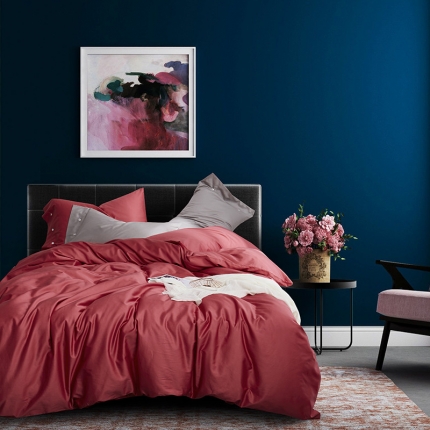 91家纺网 家纺一手货源 找家纺 （总）优然居家纺  60支长绒棉纯色四件套