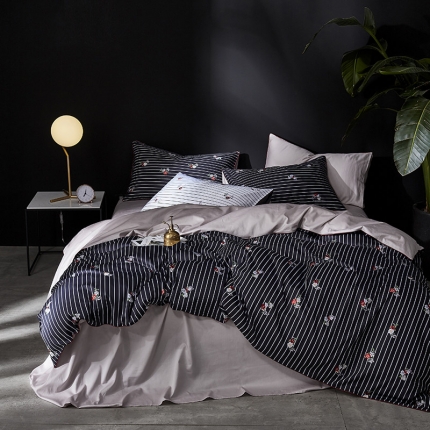 91家纺网 家纺一手货源 找家纺 （总）优然居家纺 2019数码印花长绒棉四件套