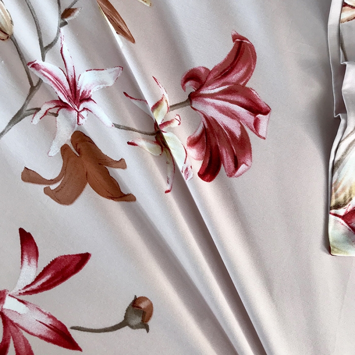 91家纺网 家纺一手货源 找家纺 优然居家纺 2019活性印花四件套新款 艺夏