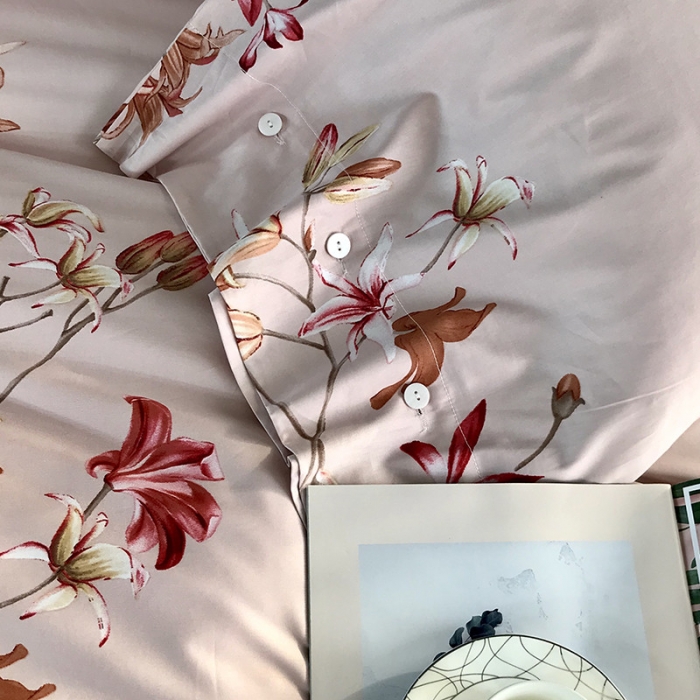 91家纺网 家纺一手货源 找家纺 优然居家纺 2019活性印花四件套新款 艺夏