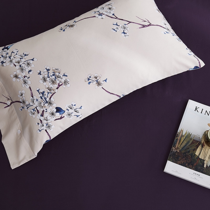 91家纺网 家纺一手货源 找家纺 优然居家纺 2019活性印花四件套新款 琦丽儿