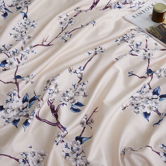 91家纺网 家纺一手货源 找家纺 优然居家纺 2019活性印花四件套新款 琦丽儿