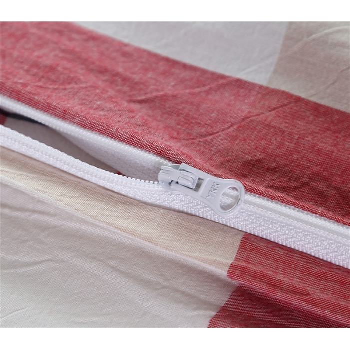 91家纺网 家纺一手货源 找家纺 例外Home 水洗棉四件套床笠款骑士红