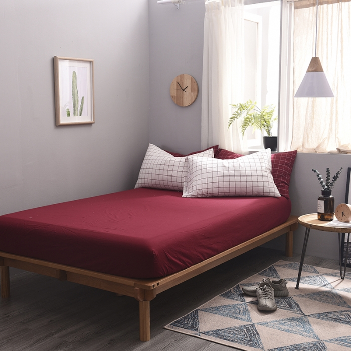 91家纺网 家纺一手货源 找家纺 例外Home 水洗棉四件套床单款盛夏