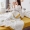 91家纺网 家纺一手货源 找家纺 例外Home 2020新款水洗棉绣花夏被 雏菊白