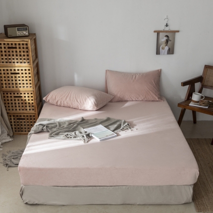 91家纺网 家纺一手货源 找家纺 （总）例外Home 2023新款日式良品天鹅绒单床笠