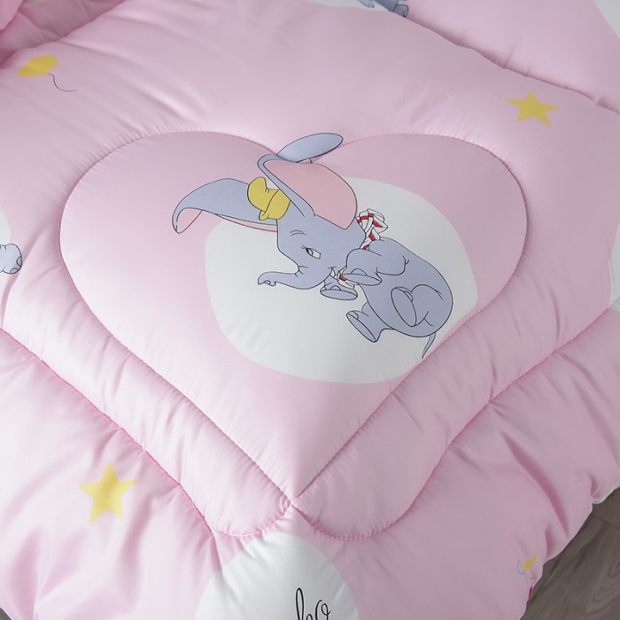 91家纺网 家纺一手货源 找家纺 畅销被业 2021新款印花冬被 小飞象