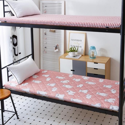 （总）九平道家纺 学生宿舍用厚床垫0.9m床