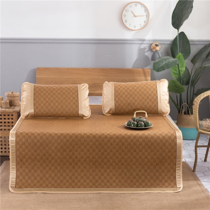 91家纺网 家纺一手货源 找家纺 席之家家居 2019新款凉席 经典格