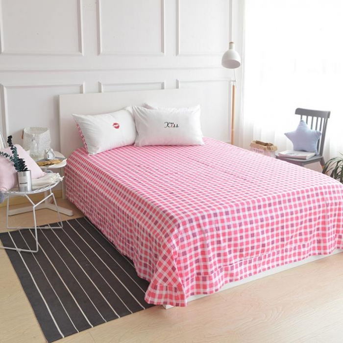 91家纺网 家纺一手货源 找家纺 艾米家居 全棉绣花四件套唇唇欲动