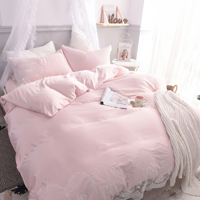 91家纺网 家纺一手货源 找家纺 （总）艾米家居 水洗真丝四件套纯真系列