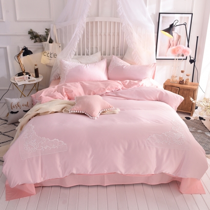 91家纺网 家纺一手货源 找家纺 （总）艾米家居18年新款水洗真丝四件套（床单床笠款）床单款