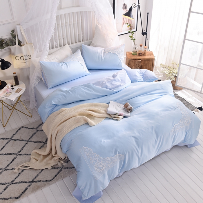 91家纺网 家纺一手货源 找家纺 （总）艾米家居18年新款水洗真丝四件套（床单床笠款）床单款