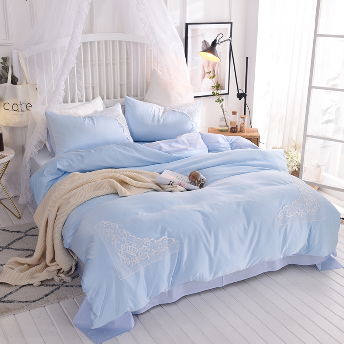 91家纺网 家纺一手货源 找家纺 （总）艾米家居18年新款水洗真丝四件套（床单床笠款）床单款