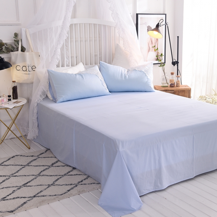 91家纺网 家纺一手货源 找家纺 （总）艾米家居18年新款水洗真丝四件套（床单床笠款）床单款