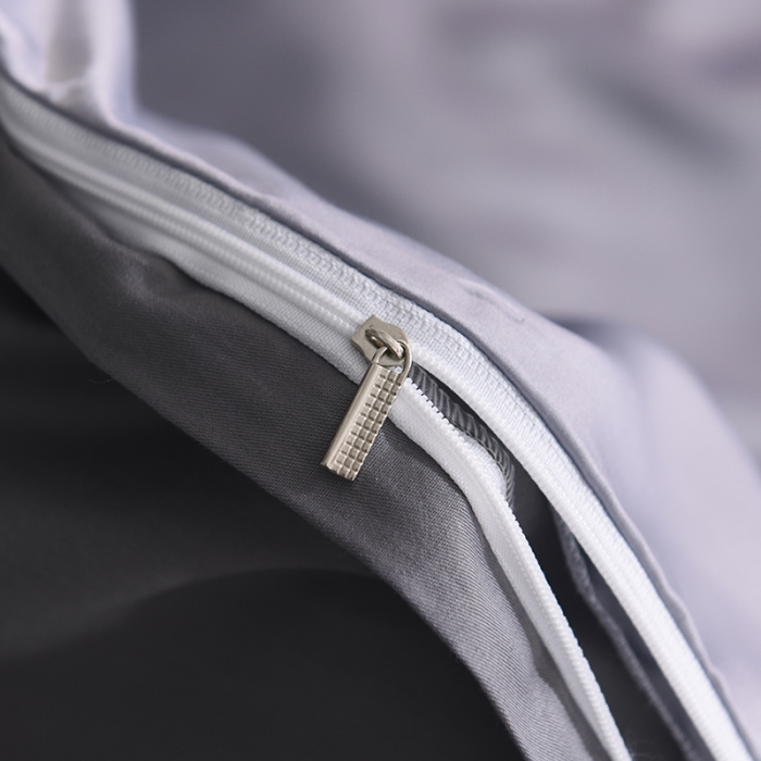 91家纺网 家纺一手货源 找家纺 艾米家居18年新款水洗真丝四件套（床单床笠款）蓝灰