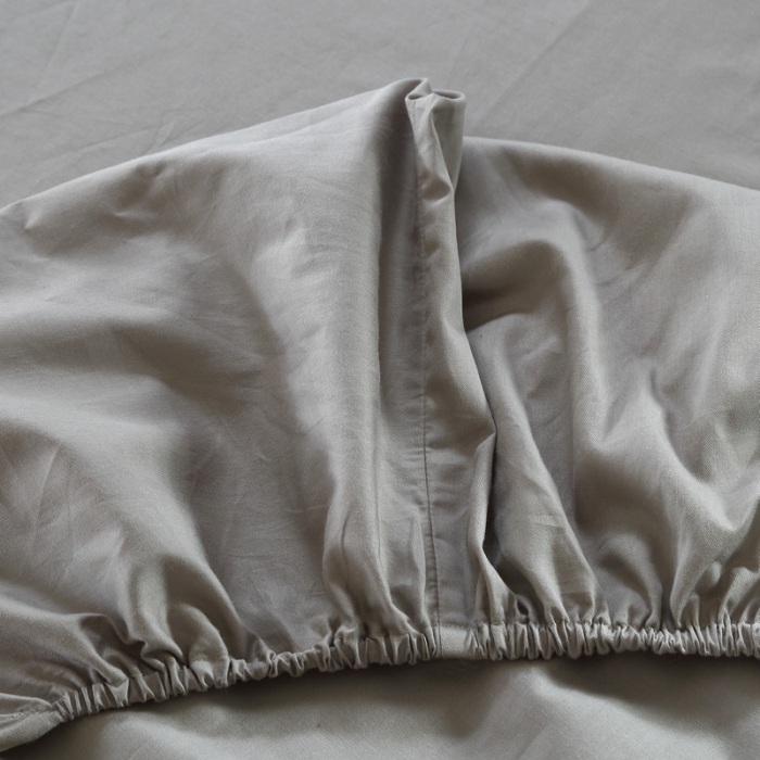 91家纺网 家纺一手货源 找家纺 拼社家纺 纯色单品床笠 丁香灰