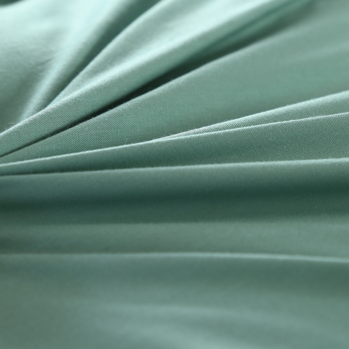 91家纺网 家纺一手货源 找家纺 拼社家纺 纯色单品床笠 玛瑙绿
