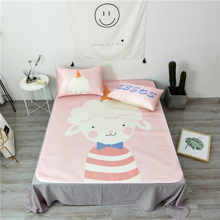 91家纺网 家纺一手货源 找家纺 （总）昔可家纺 2017冰丝席系列