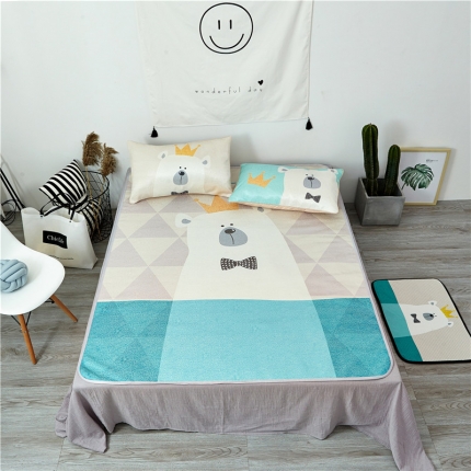 91家纺网 家纺一手货源 找家纺 （总）昔可家纺 2017冰丝席系列